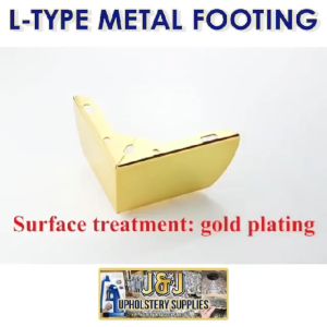 Footing for Furniture (L-Type) furniture legs Cabinet feet DIY feet Cover pads Minimalist Sofa Legs Modern Sofa Legs