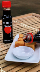 [125ml] Nước tương cao cấp Shiitake lên men tự nhiên từ đậu nành và nấm ngọt Shiitake chai nhựa 125ml