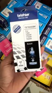 Brother BT6000BK BT5000 รุ่น DCP-T300 DCP-T500W DCP-T700W  (เกรดพรีเมี่ยม)   ดำ 100 ml สี 100 ml
