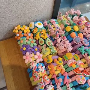 Ikat Rambut Anak Perempuan Lucu 10 in 1 Kunciran Rambut Fashion Karakter Bunga Hewan Gaya Korea Kids Aksesoris Rambut