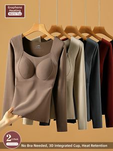 ZISU | Padded Thick Warm Winter Underwear Set