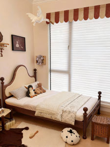 XILIMEI | Vintage French Princess Children Bed 1.5m