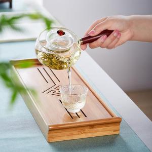 HUIYANGXU | Clear Filtering Glass Teapot For Business Gift