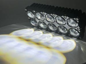 Motorcycle Headlights Double Row Spotlights 6D8D10D Auxiliary Driving Lights High Power Motorcycle Lights