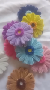 Gantungan Kunci Bunga Lebar Kawat Bulu Keychain Pipe Cleaner Souvenir Viral