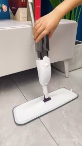 Spray Mop ไม้ถูพื้นแบบสเปรย์ หมุนได้ 360องศา ไม้ถูพื้นมัลติฟังก์ชั่น ไม้ถูพื้นสเปรย์
