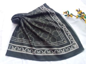 Kerudung Voal motif / jilbab Motip Lasercut Sublime  Segi Empat motif series simpel classic