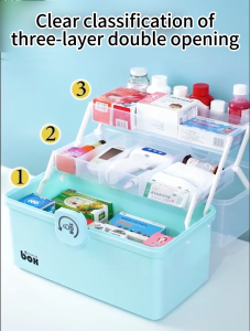 SOFTHOME Popular Medicine Box Organizer First Aid Box Box Medicine Kit Tucker Box Dental Dentistry