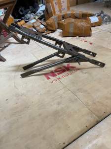 Sambungan frame rangka belakang honda gl 100