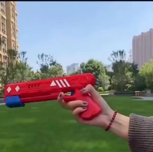 【Free Shipping】LED Kids Airplane Launcher Toy Foam Glider Remote Throw Launcher Outdoor Launcher Ejection Flash Whirl Plane Catapult Toy