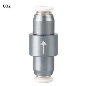 ZRDR | Aquarium Metal One-Way Check Valve CO2 Gas Pipe Connector CO2 Quick Plug One-Way Valve Fish Tank Generator CO2 Accessories