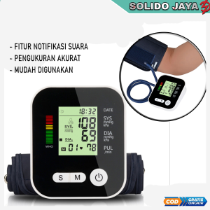Pengukur Tensi Darah Digital Tensimeter Alat Pengukur Tekanan Darah Electronic Blood Pressure TaffOmcron RAK-283