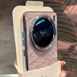 Velvet Texture Electroplated Phone Case French Style Girl Snow Mountain Pattern Luxury Protective Shell for Vivo X200 pro OPPO Find X8 Reno13