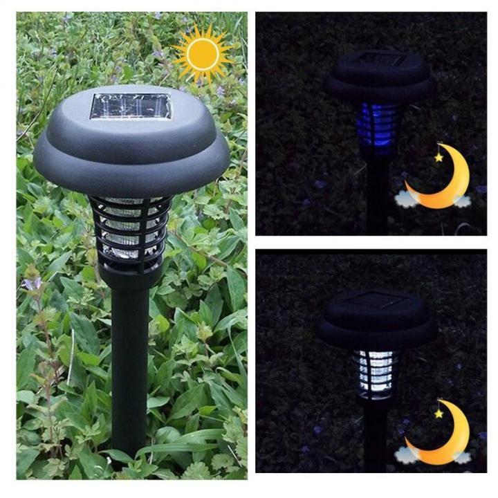 Waterproof Solar Mosquito Killer Lamp Street Light 2 in 1 Electric ...