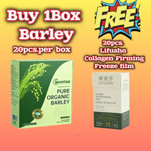 COD Organic Barley Grass Powder 20pcs.100% OriginalWeight Loss & Health Support Buy 1 Free Collagen
