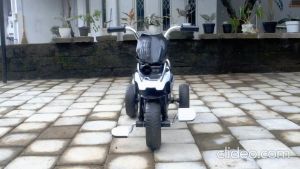 Sepeda Motor Roda Tiga Anak PMB Tricycle M 888a Mainan Anak Sepeda Motor Gowes Sport M-888 A Musik Type R PMB Dayung