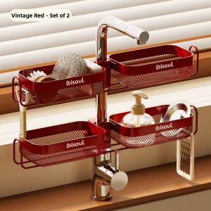 josogo | Draining Multi-purpose Sink Organizer Basket