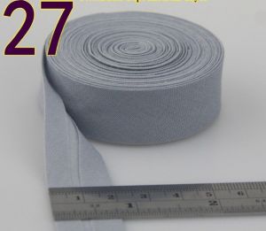 100% Cotton Bias Tape 20mm Width 3/4 Ironed Single Fold Binding Bias Tape For Garment Craft DIY Handmaking 5m/lot