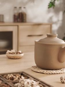 DEMING | Traditional Clay Pot For Herbal Medicine Boiling