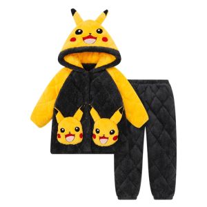 SHAPRA | Thick Fleece Childrens Pajamas