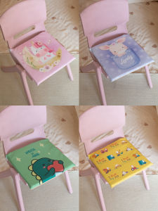 หมอนรองสitzที่น่ารักและสดใสสำหรับเด็ก หมอนรองเก้าอี้สำหรับเด็กอนุบาลและนักเรียนประถม หมอนรองเก้าอี้แบบอเนกประสงค์สำหรับทุกฤดูกาล