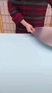 HD Bathroom Mirror Sticker Wall Acrylic Oval Vanity Mirror Self Adhesive Mirror Bed