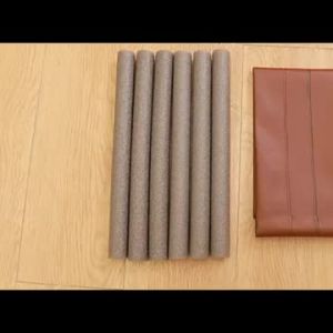 Dải Niêm Phong Đáy Cửa Chống Gió Bằng Da PU Bộ Bảo Vệ Cửa Đôi Bộ Chặn Chống Bụi Bộ Chặn Cách Âm