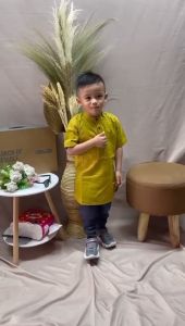 Baju koko kameh kemko sigaret lemon lengan pendek