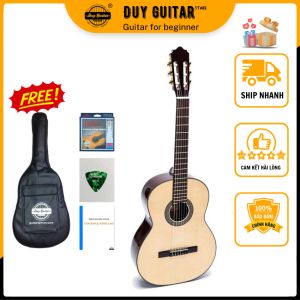 Đàn guitar classic DC150 Duy Guitar Store solid top back and side rosewwood