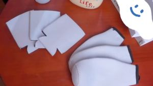 5/10 Pcs Blank Sublimation Can Cooler Sleeves – Collapsible Covers for Beer Soda Party Drinks Picnics & Outdoor Events
