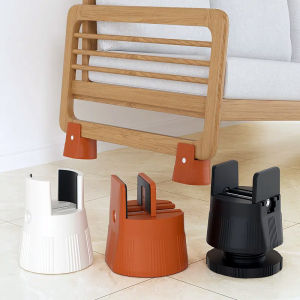 Adjustable Splint-Type Lift Pads: Moisture-Proof Shockproof For Furniture Legs Fits Table/Chair/Stool Legs For Heightening