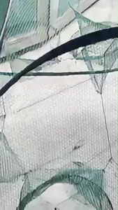 Lồng Vuông 9 Cửa Chuyên Dụng Bẫy Tôm Tép - Khung Thép Cứng Lưới Dù Chống Rách Hiệu Quả Cao - SaFami Store