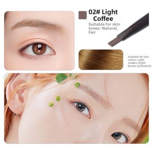Waterproof Long-lasting Non-smudging Eyebrow Pencil for Men And Women Clear Definition Wild Eyebrow Special Beginner Friendly