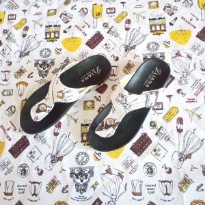 Sandal Flat Wanita Terbaru Sandak Birken Kekinian Motif Jepit Gesper Keren Sandal Flat Anti Slip Bisa Cod