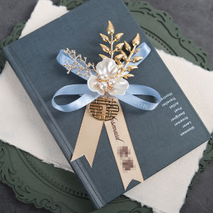 Chinese Style Wedding Wedding Corsage Bride and Groom Fancy Groomsman and Bridesmaid Full Set Family Guests Welcome Guests