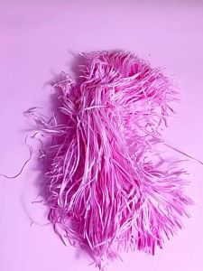 HandMadee หญ้าลาฟีฉีกกระดาษกล่องของขวัญไส้ของฝากกระดาษตกแต่งกันกระแทก