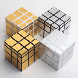 San Shou Mirror Cube 3x3 ทรงต่างๆ คีย์บอร์ดแบบมืออาชีพ อุปกรณ์เสริมสมอง ความรู้สึกที่ยอดเยี่ยม วัสดุ ABS พลาสติก