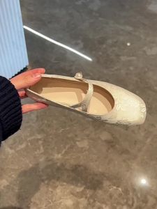 UECLE MA | Leather Chinese Style Flats