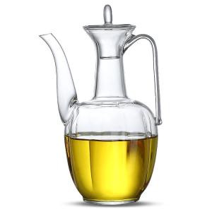 Translucent Borosilicate Glass Chinese Style Teapot