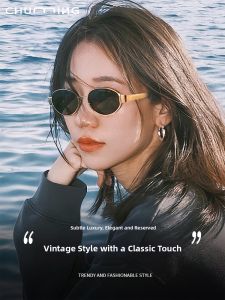 Chuming | Vintage Metal Retro Style Prescription HD UV Protection Sunglasses