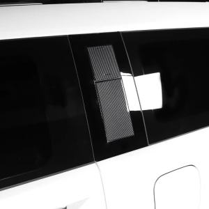 2/4pcs Car Window C-Pillar/D-Pillar Decal Post Trim Cover ABS Material For Hyundai Santa Fe MX5 2024 2025 Exterior Trim LHD RHD