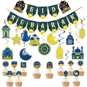 Ready -Banner Bunting Flag Ramadhan Kareem Lebaran Idul Fitri