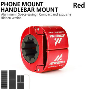 Giá Đỡ Điện Thoại Xe Đạp Thiết Kế Ẩn Chất Liệu Hợp Kim Nhôm Chống Sốc Dành Cho Điện Thoại iPhone Samsung 4.7-6.8 Inch Phụ Kiện Xe Đạp