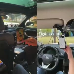 HOLDER MOBIL SUN VISOR HD-58 STAND HP UNIVERSAL MOUNT CAR HD58