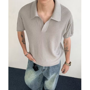 Áo Polo Tay Ngắn Phong Cách Old Money Chất Liệu Lụa Mát