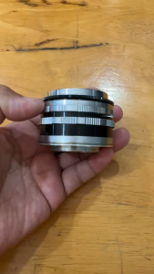 เลนส์มือหมุน BIOKOR-S 45MM.F1.9 F.C MODIFIED M39 MOUNT