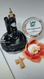 Nhang nụ trầm hương cao cấp đốt xông nhà tẩy uế HÙNG DUNG đồ thờ cúng phong thủy làm thơm không gian an toàn sức khỏe