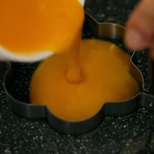 1PC Stainless Steel Fried Egg Shaper Omelette Mould Pancake Ring Frying Baking Accessories / Acuan Telur Goreng