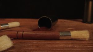 MHW-3BOMBER Coffee Cleaning Brush Wings Cylindrical Brush