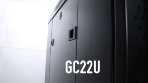 GLINK ตู้แร็ค 22U รุ่น GC22U มี 2 ขนาด 60 CM / 80 CM ( สีดำ / สีขาว ) พร้อมถาด 1 ใบ พัดลม 1 ชุดในตัว